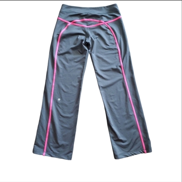 Lululemon Grey and Pink Tracker Pant Size 6 - Picture 3 of 6